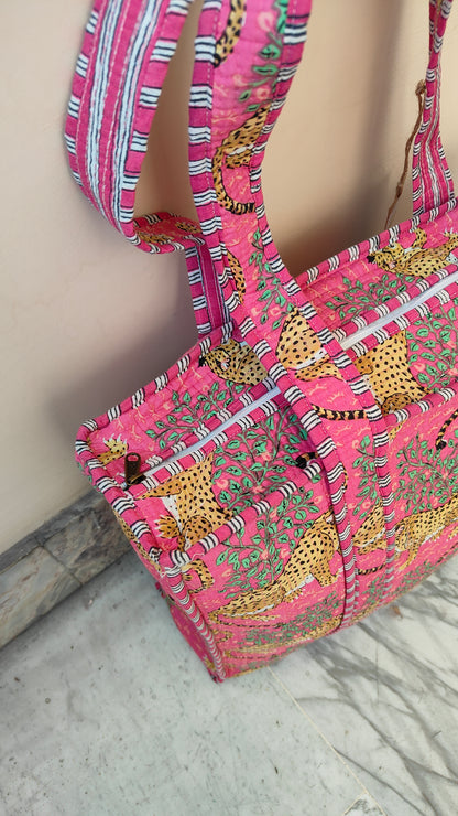 Borsa Trapuntata in Cotone – Maxi