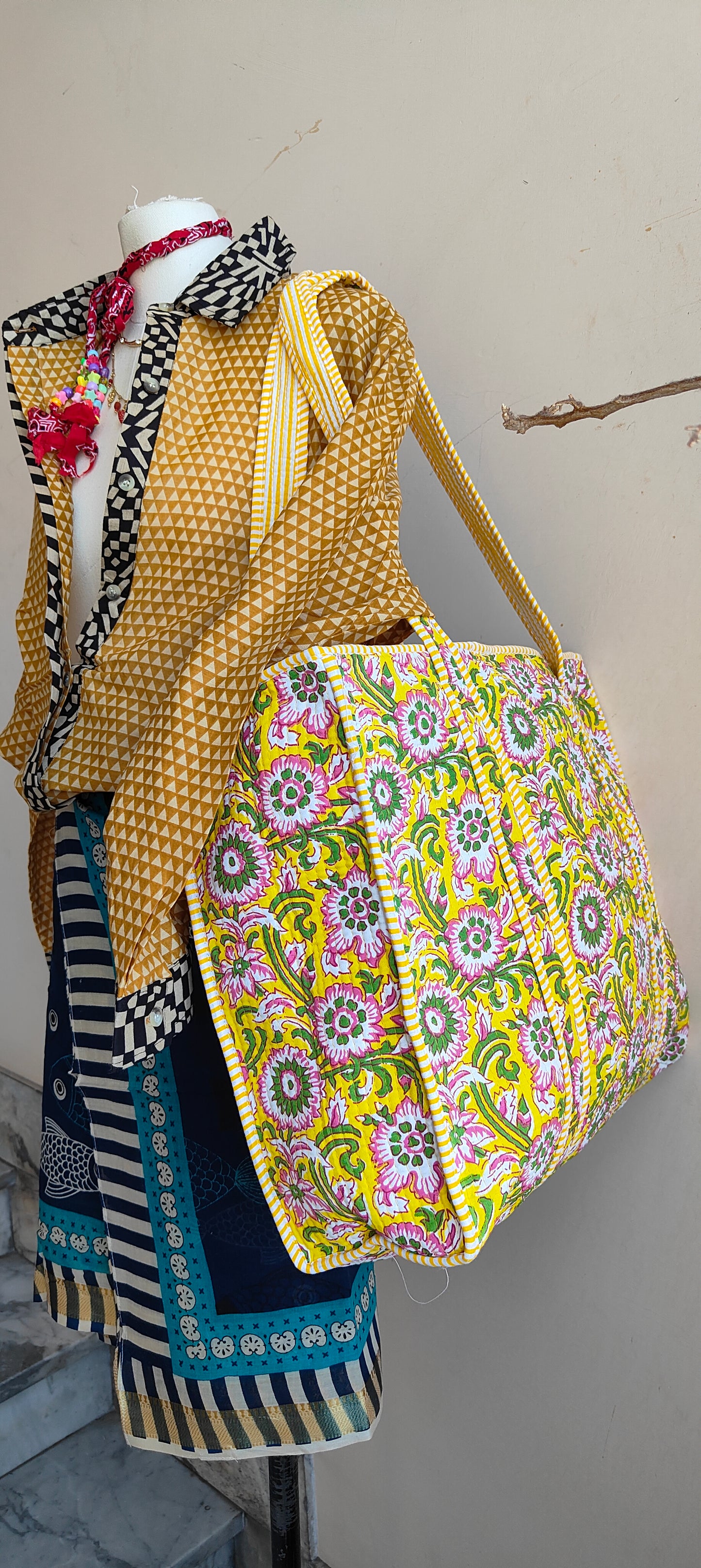 Borsa Trapuntata in Cotone – Maxi