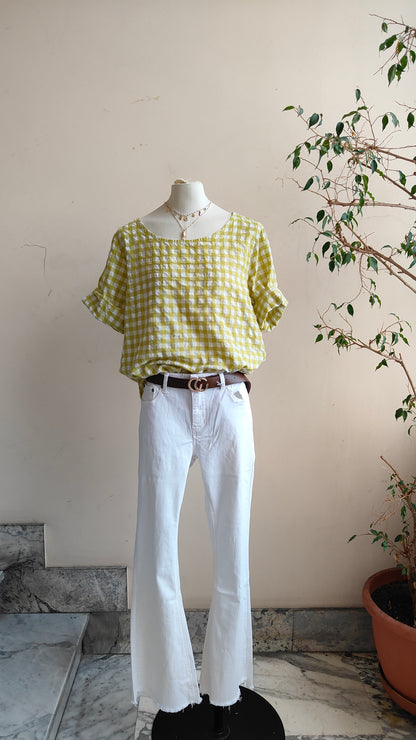 Camicia Vichy bottoni