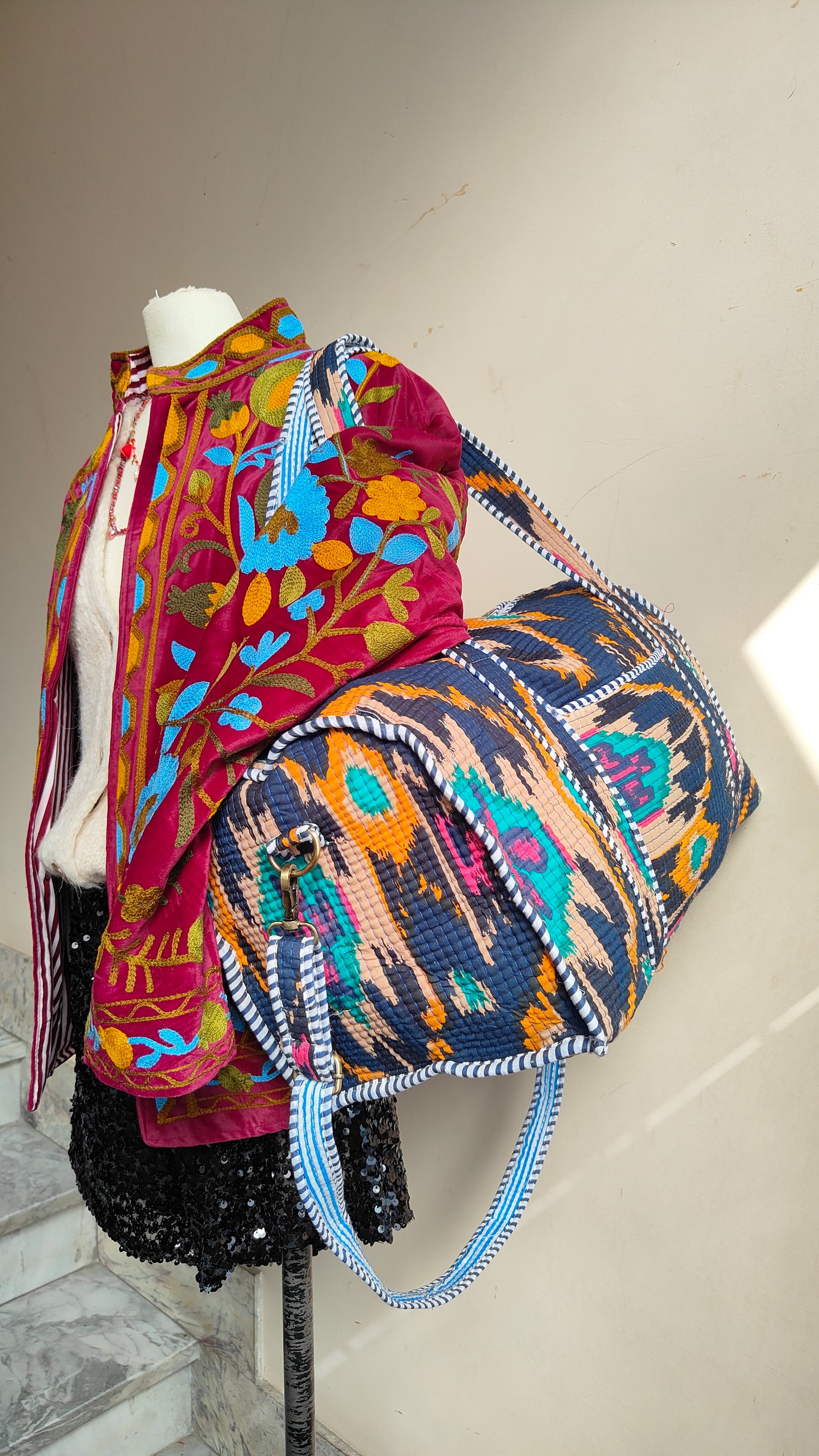 Borsone Weekender con tracolla