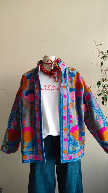 Giacca Boho Reversibile-PREOEDINE:parte dal 20/02