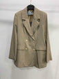 Blazer gessato doppio petto