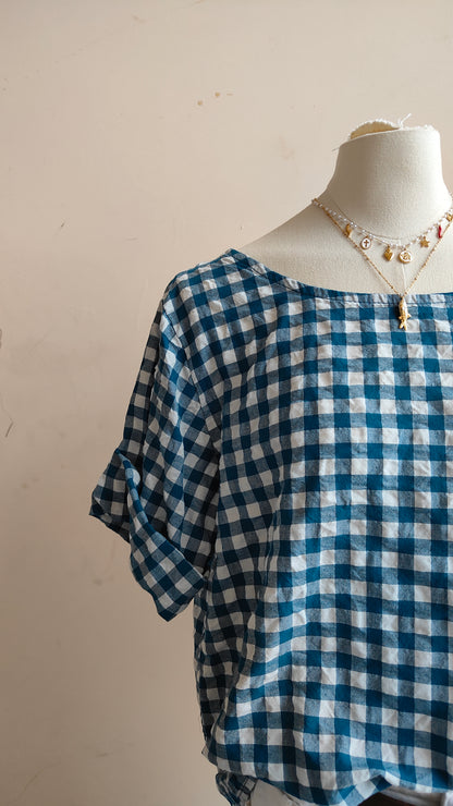 Camicia Vichy bottoni