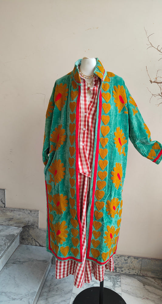 Giacca Boho lungo