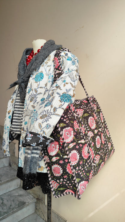 Borsa Trapuntata in Cotone – Maxi