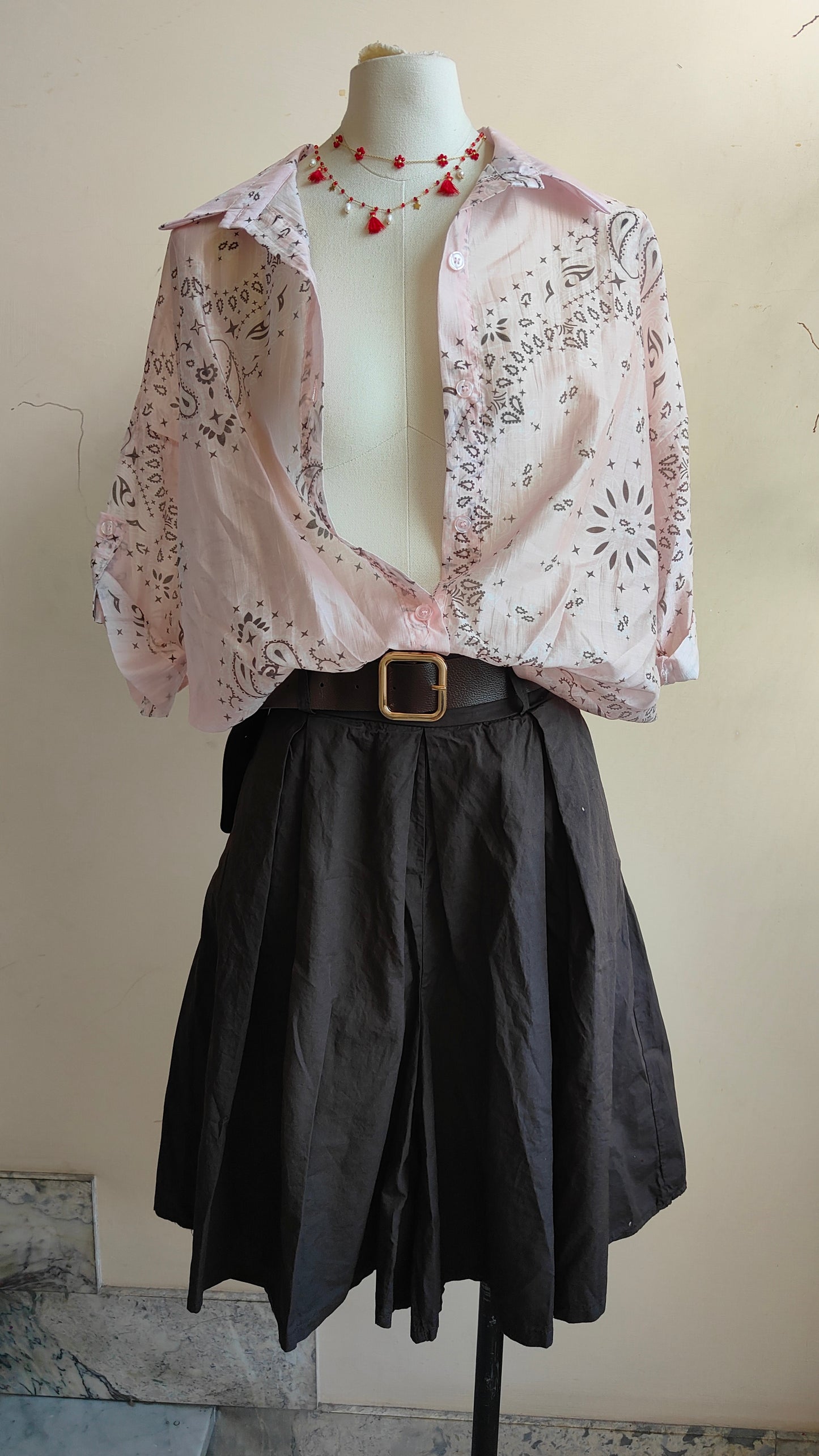 Camicia Bandana Chic