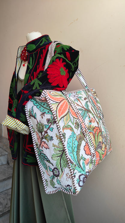Borsa Trapuntata in Cotone – Maxi