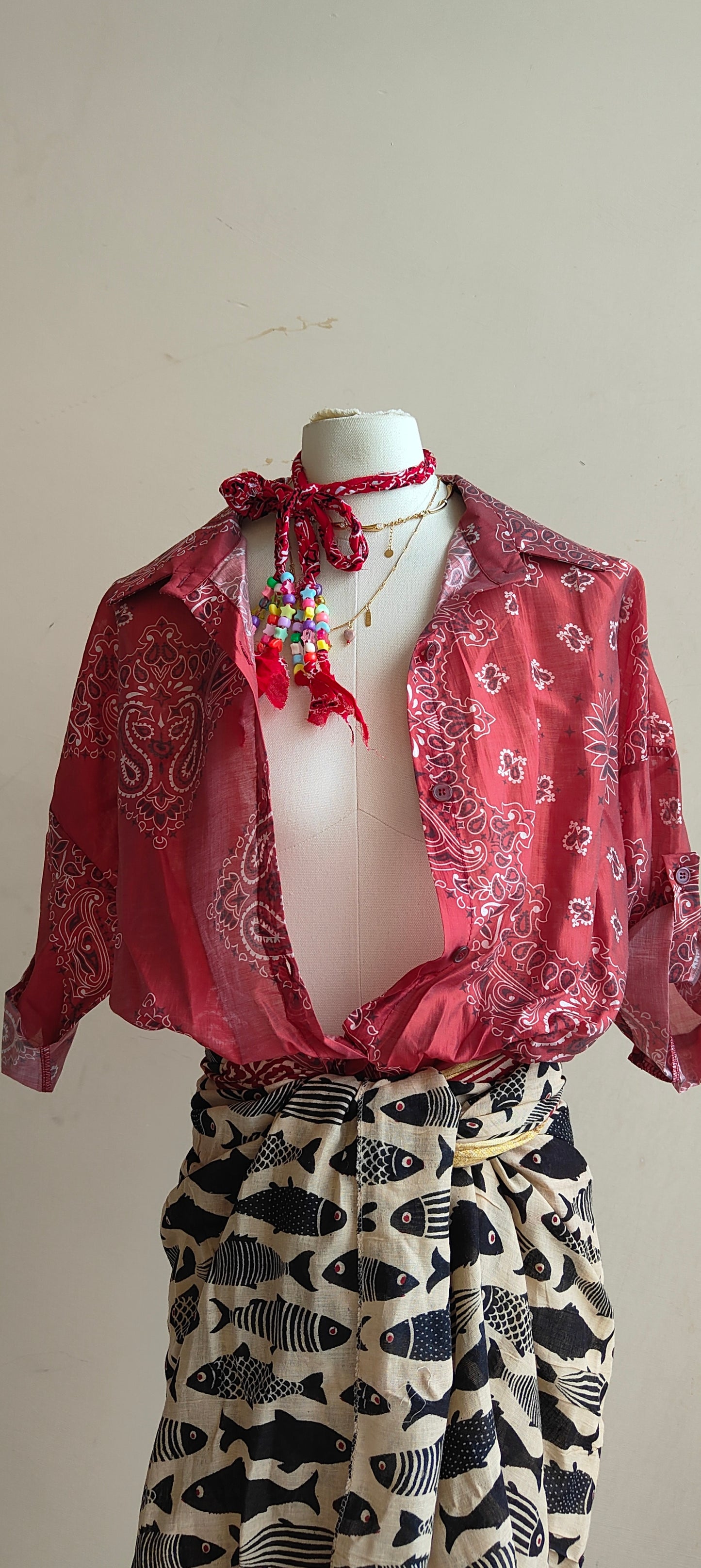 Camicia Bandana Chic