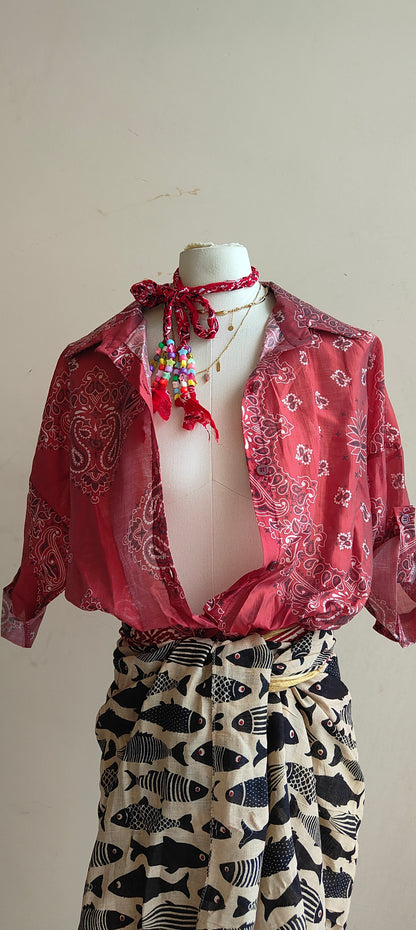 Camicia Bandana Chic
