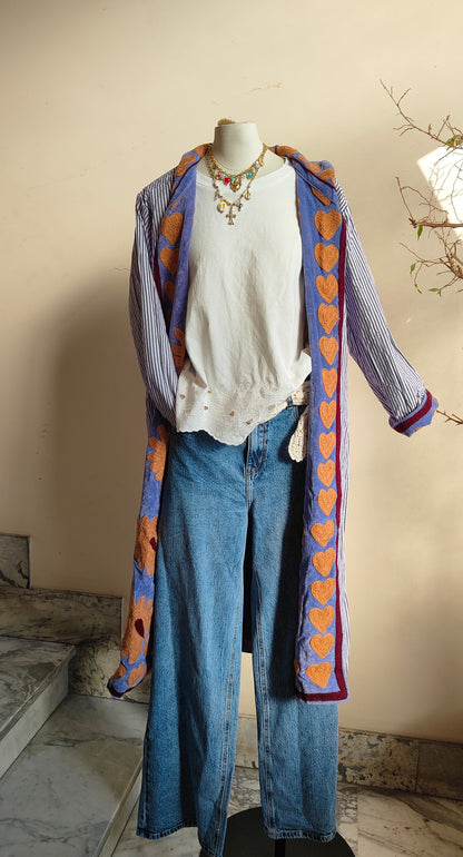 Giacca Boho lungo