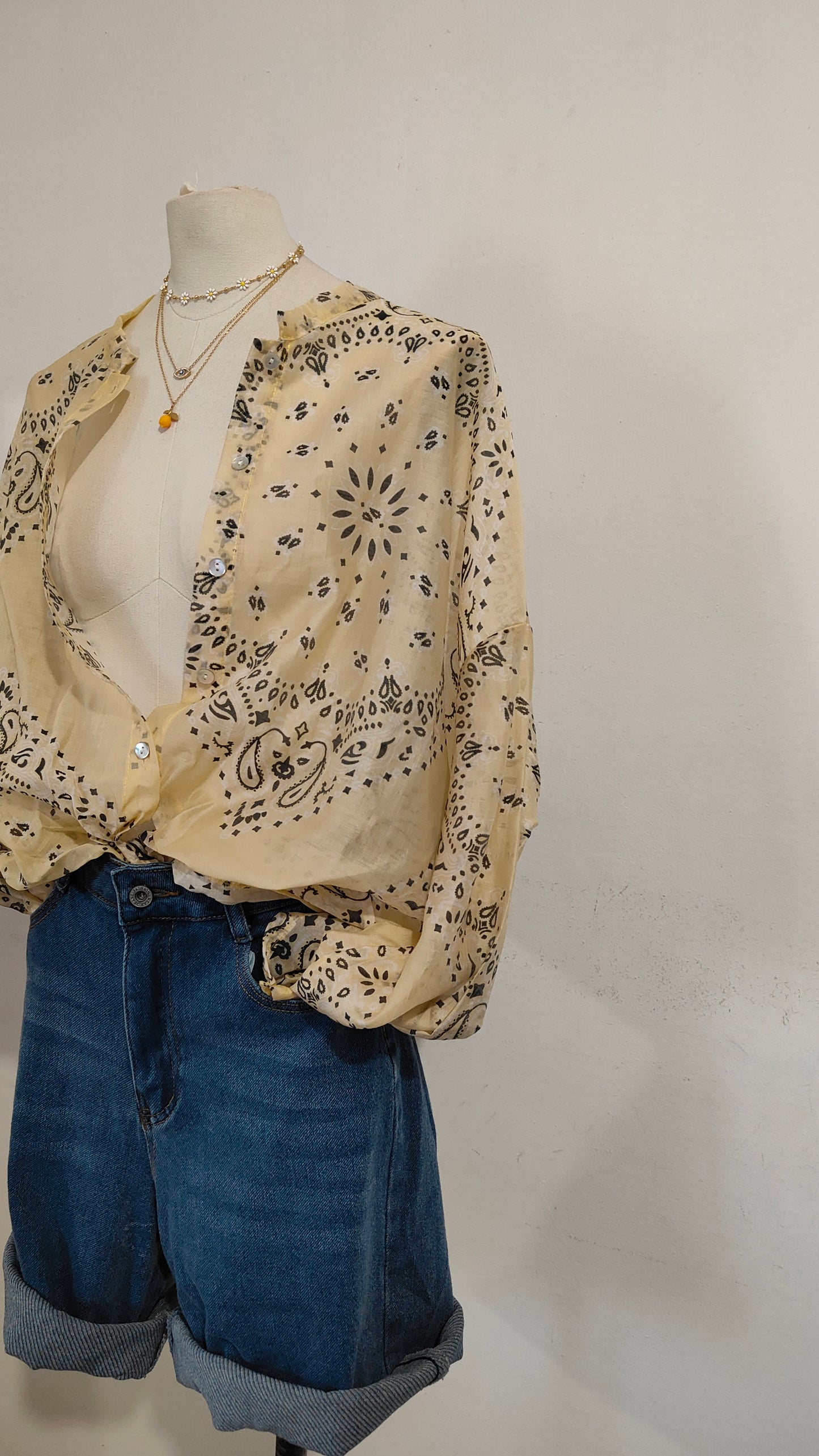 Camicia Bandana Chic