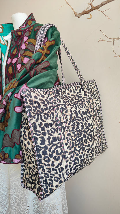 Borsa Trapuntata in Cotone – Maxi