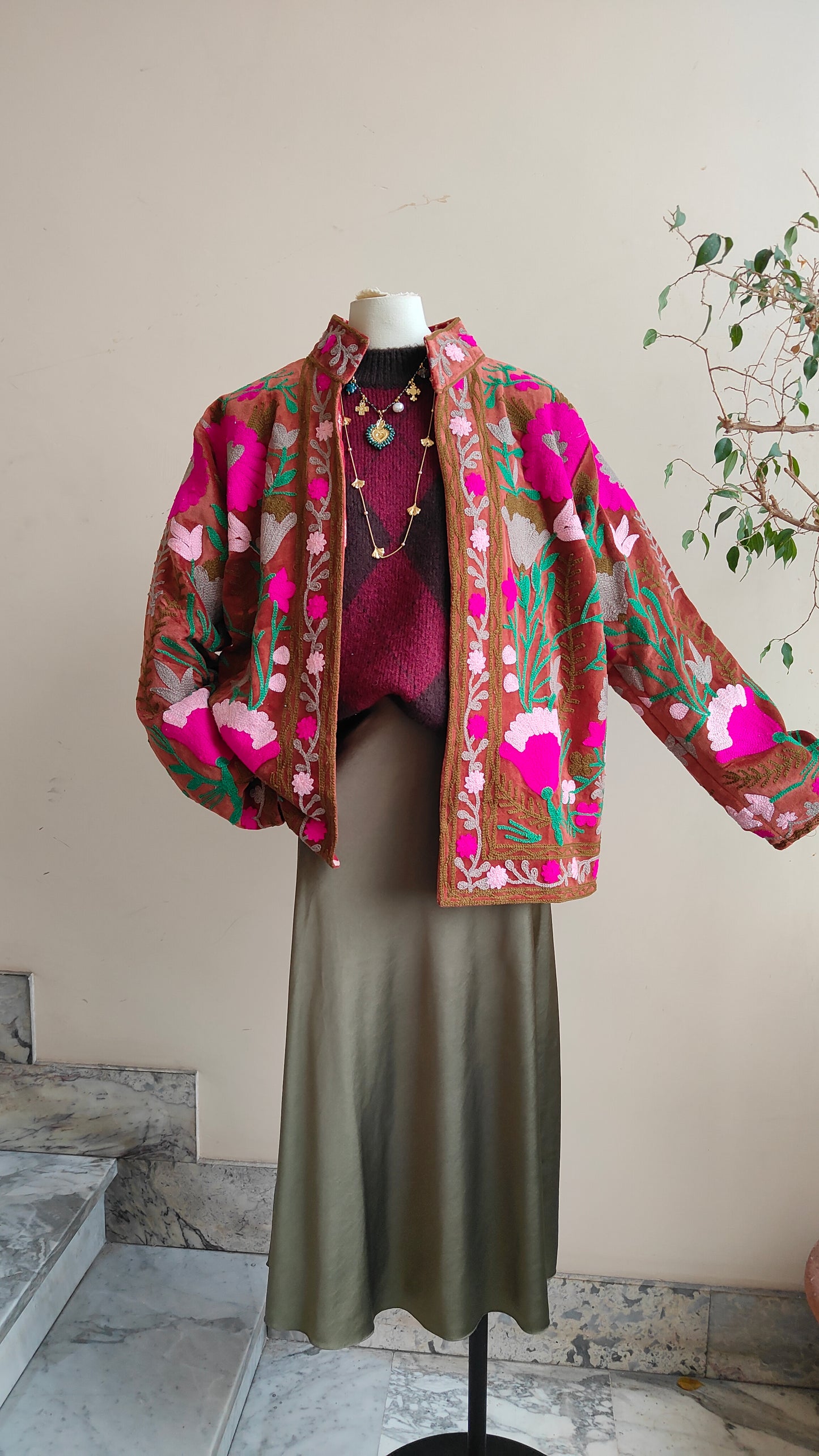 Giacca Boho Reversibile