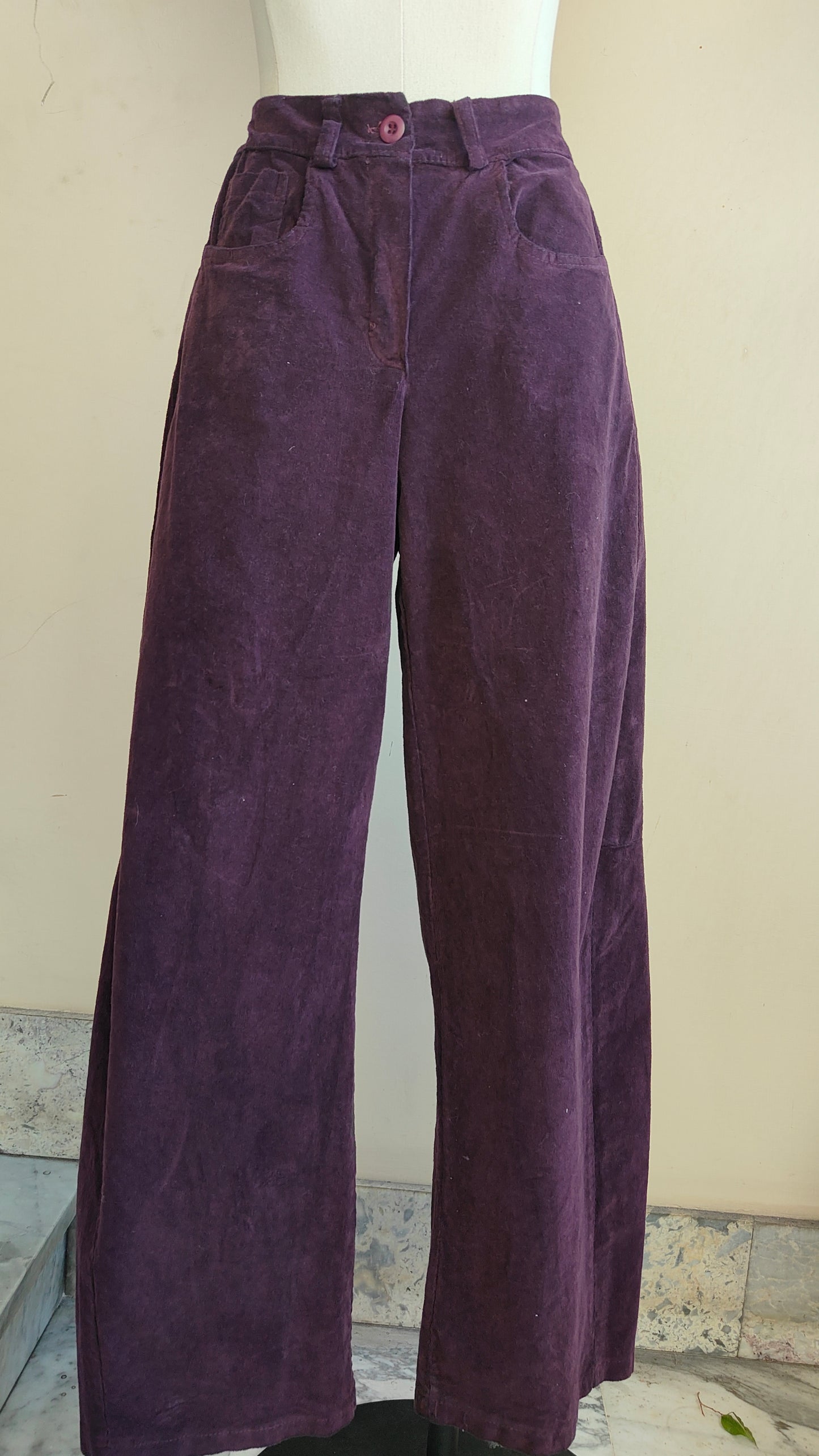 Pantaloni Velluto Noémie