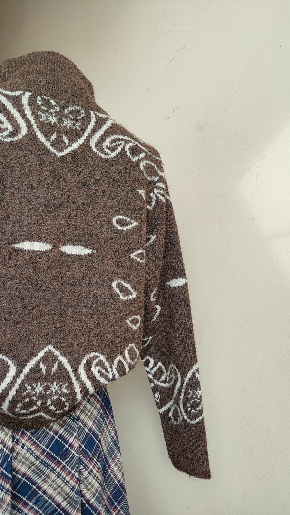 Cardigan Paisley Zip