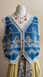 Gilet Crochet Denim