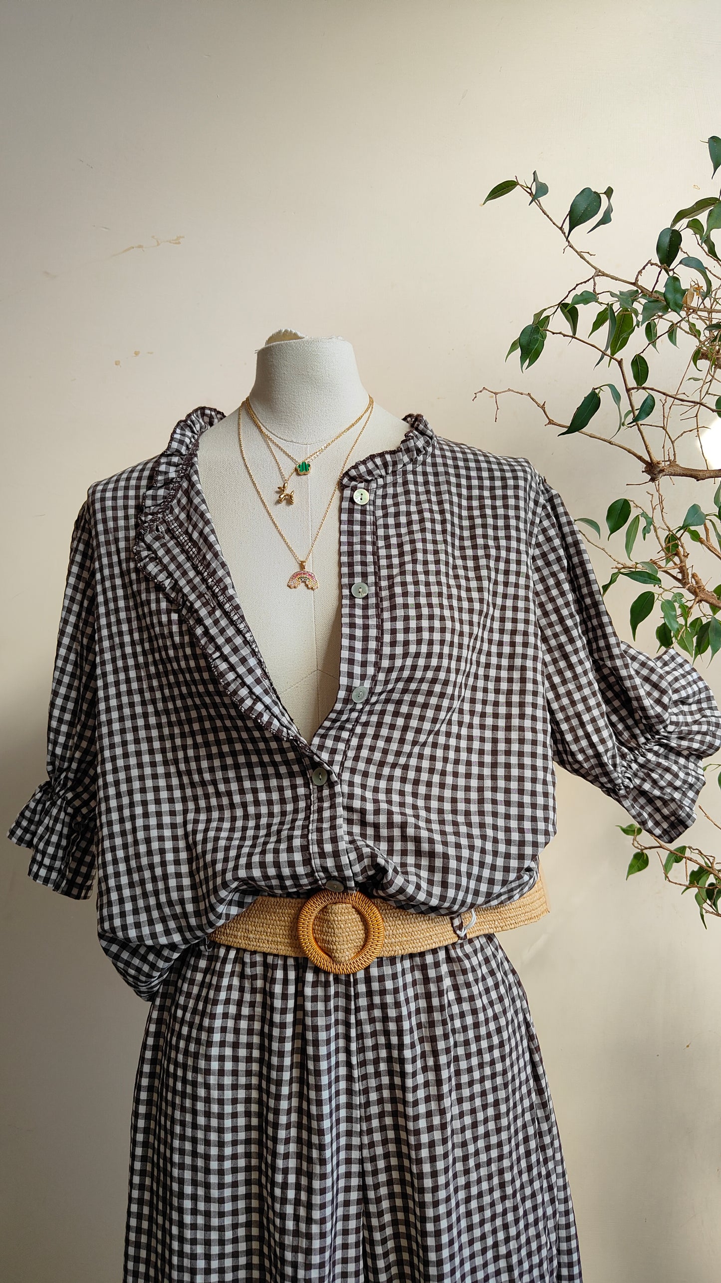 Camicia Vichy mood