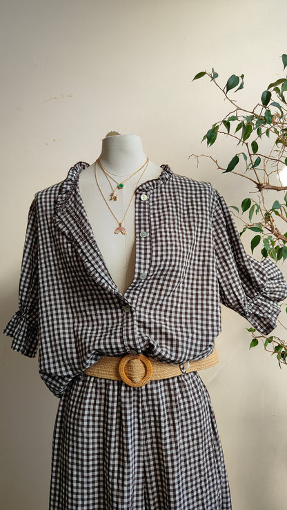 Camicia Vichy mood