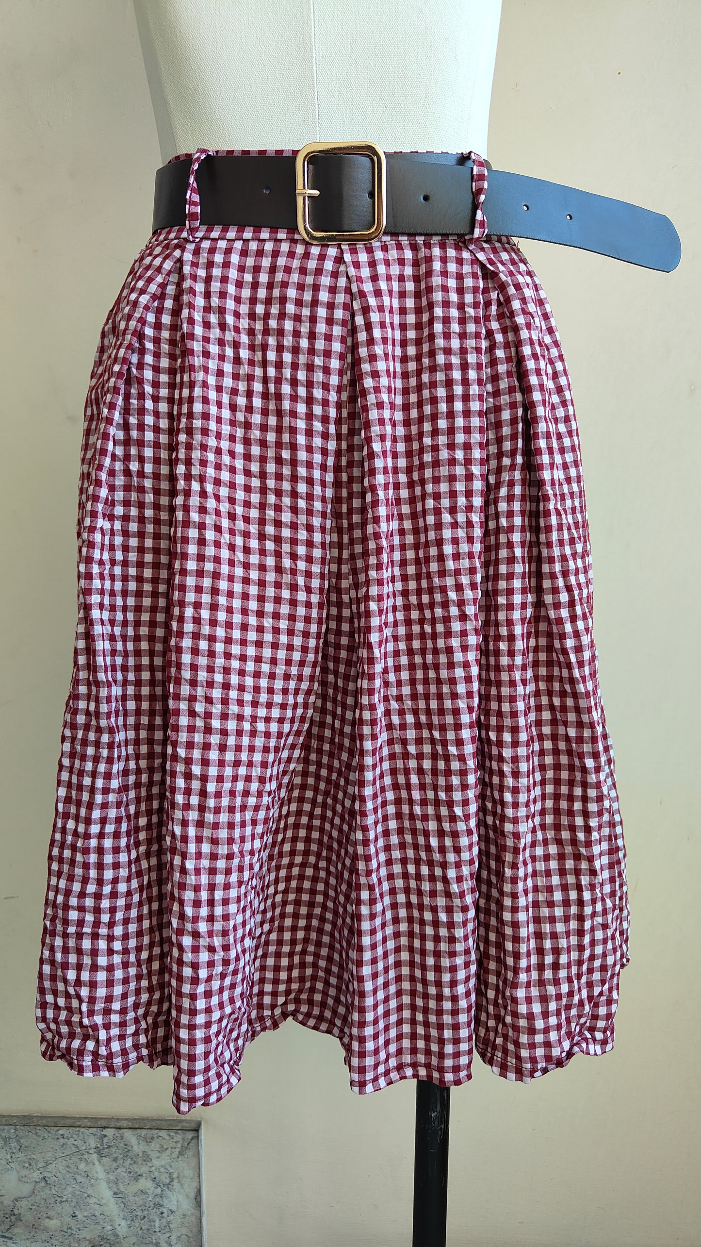 Gonna Pantalone Vichy Romance