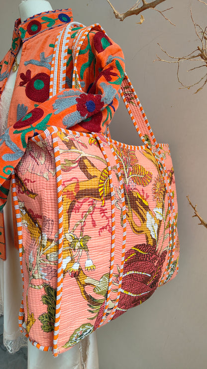 Borsa Trapuntata in Cotone – Maxi
