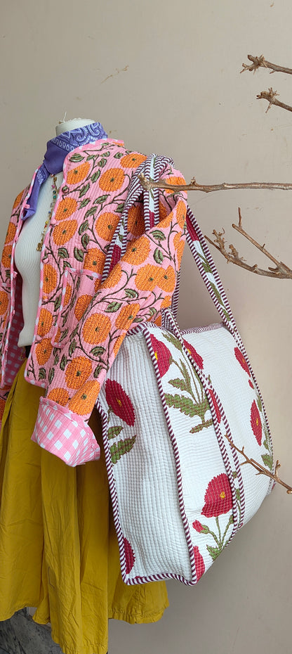 Borsa Trapuntata in Cotone – Maxi