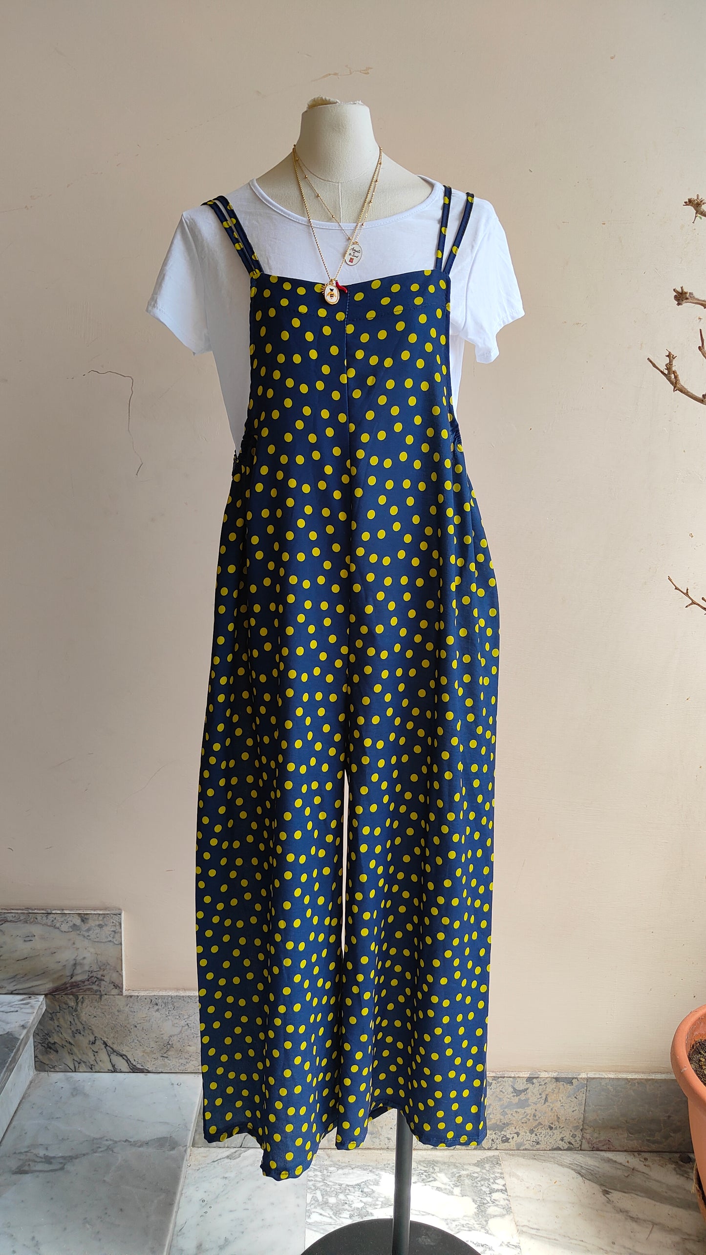 Salopette Pois Soleil
