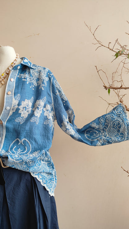 Camicia Ricamo Eterea