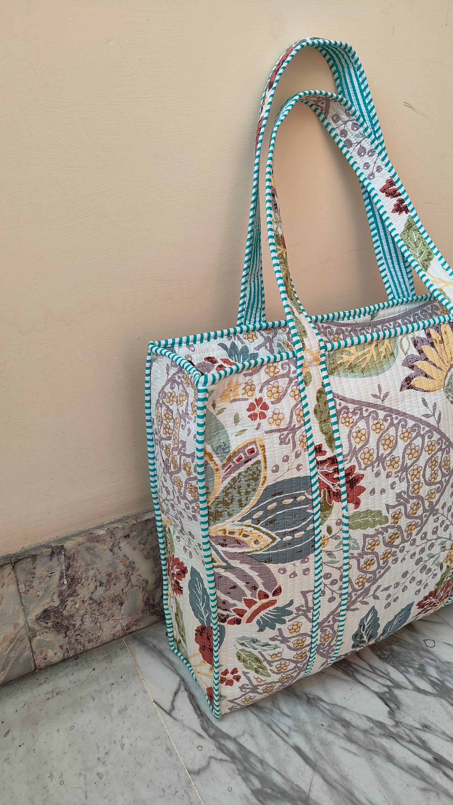 Borsa Trapuntata in Cotone – Maxi
