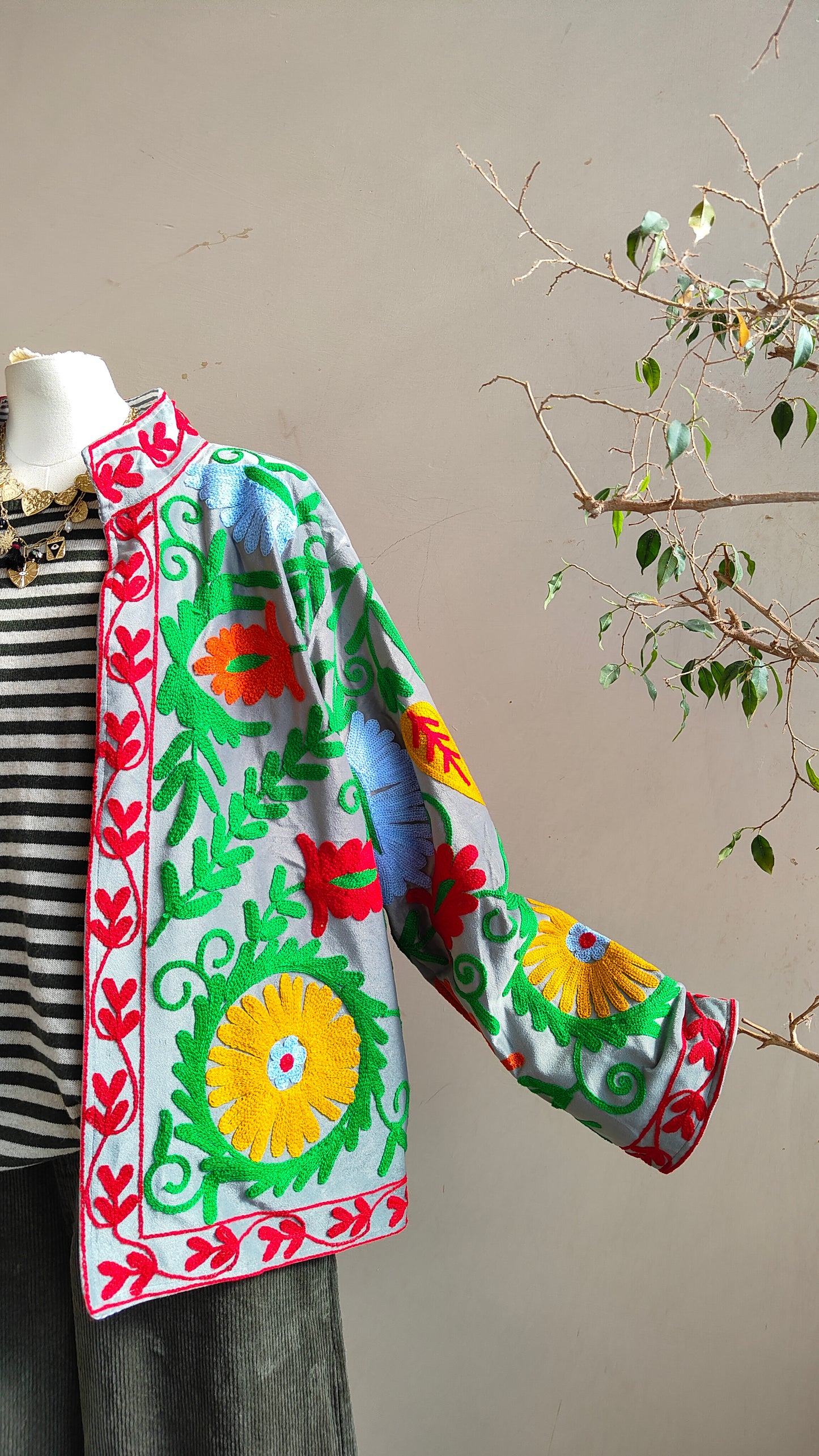 Giacca Boho Reversibile