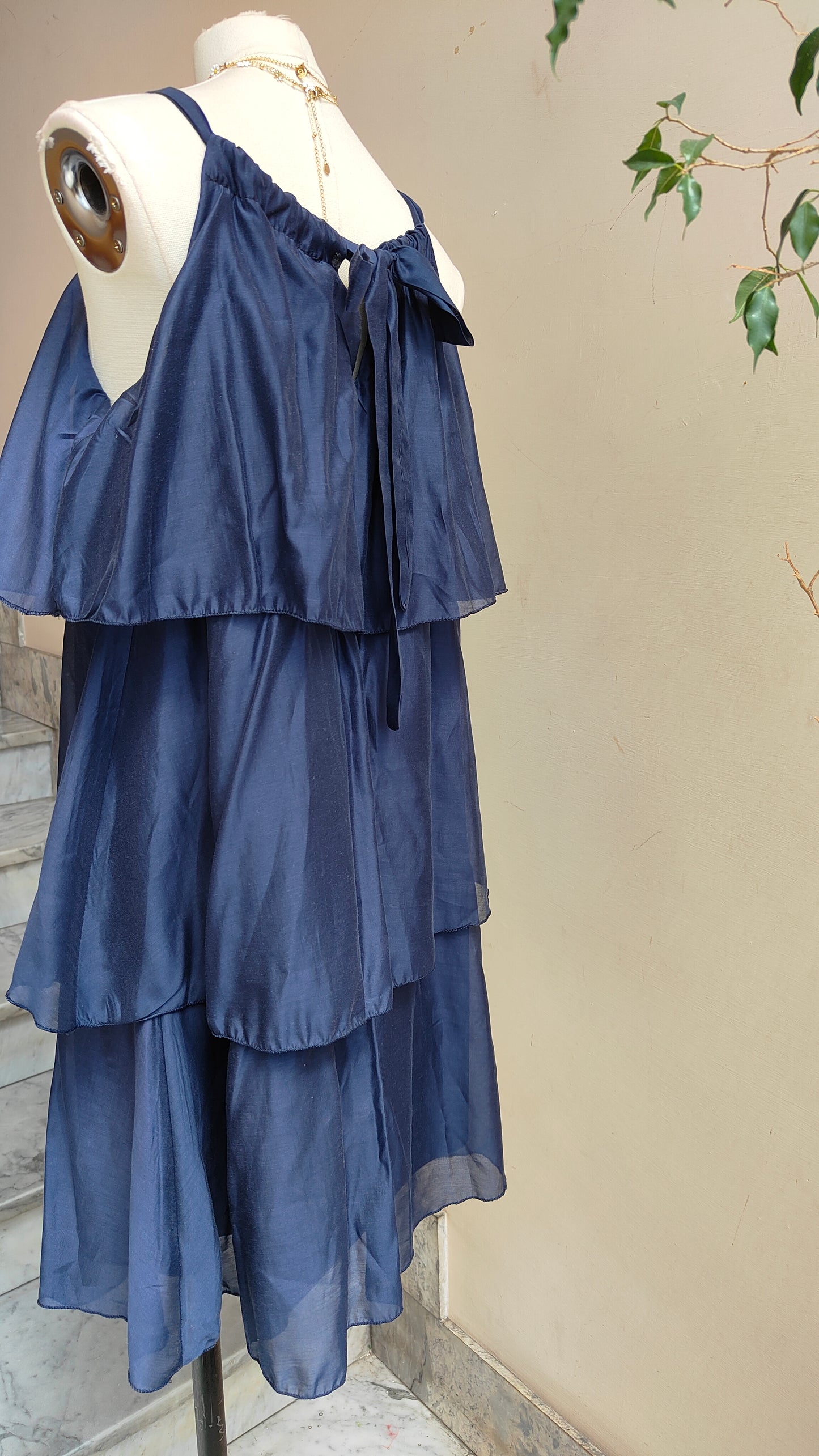 Abito Ondina Blu