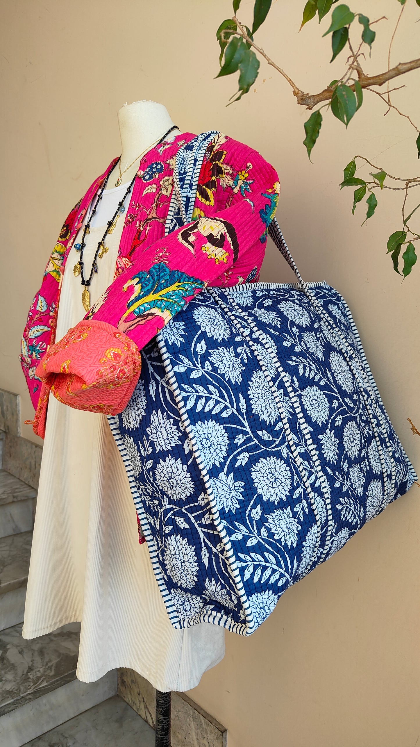 Borsa Trapuntata in Cotone – Maxi