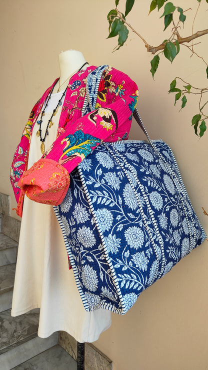 Borsa Trapuntata in Cotone – Maxi