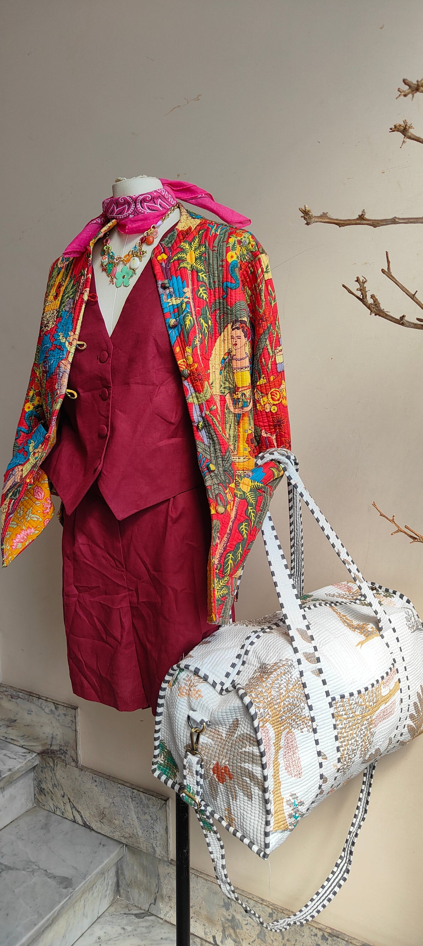 Borsone Weekender con tracolla