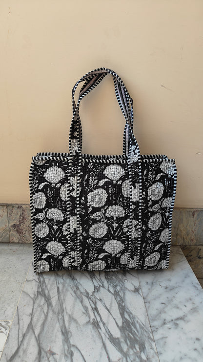 Borsa Trapuntata in Cotone – Maxi