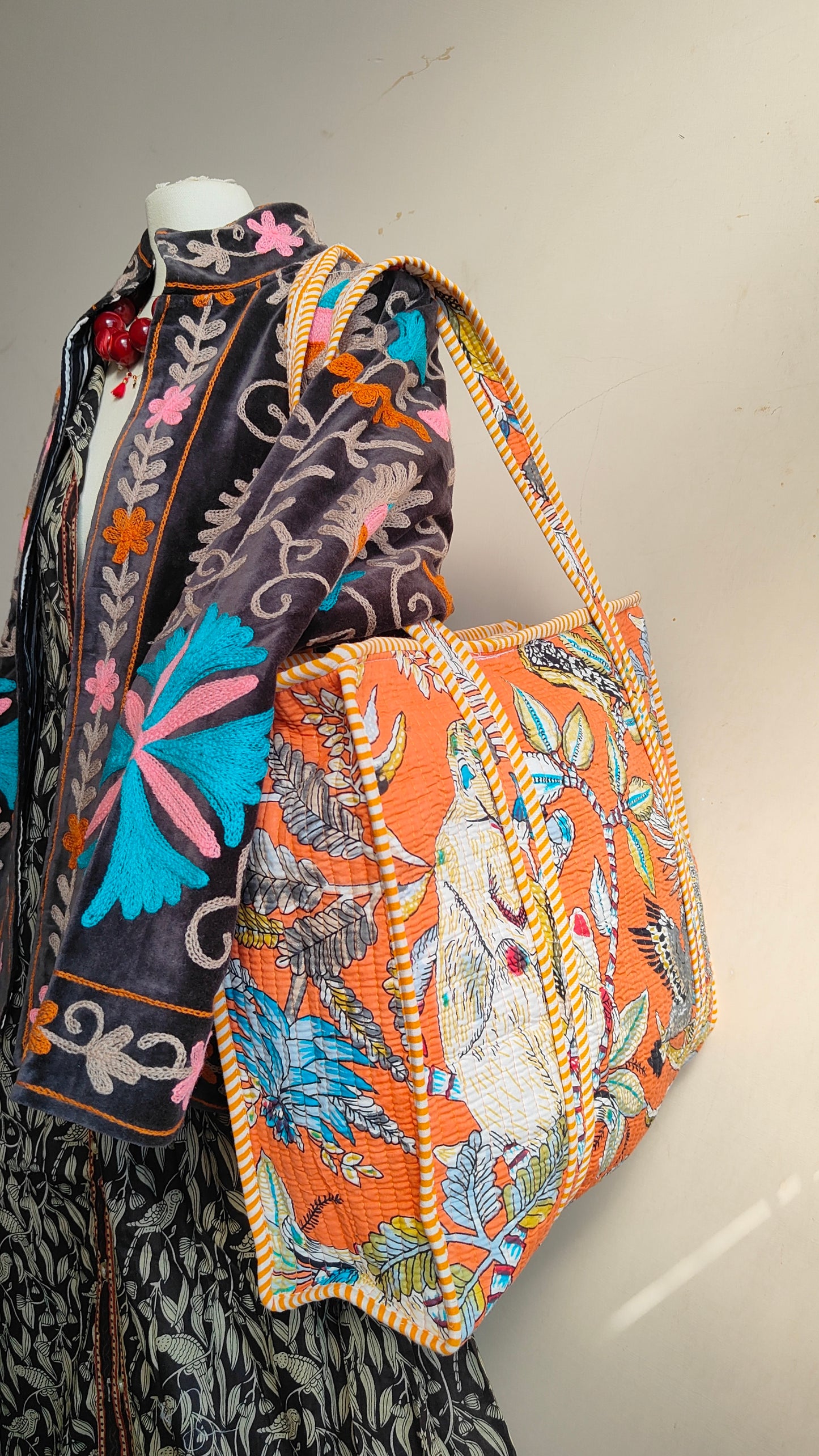 Borsa Trapuntata in Cotone – Maxi