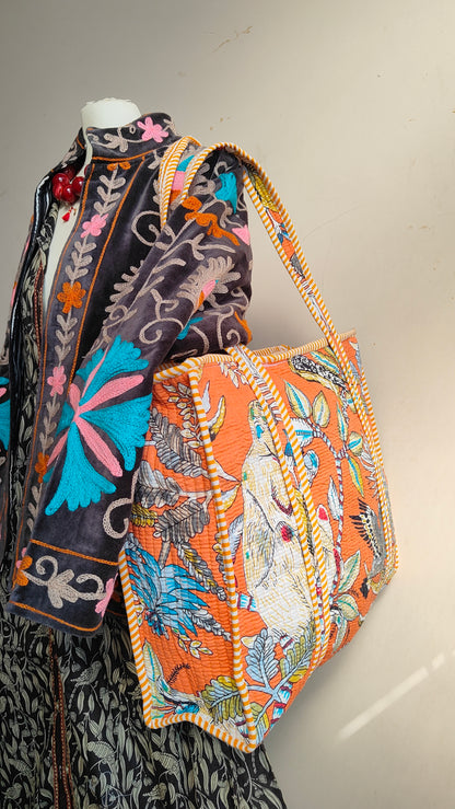 Borsa Trapuntata in Cotone – Maxi