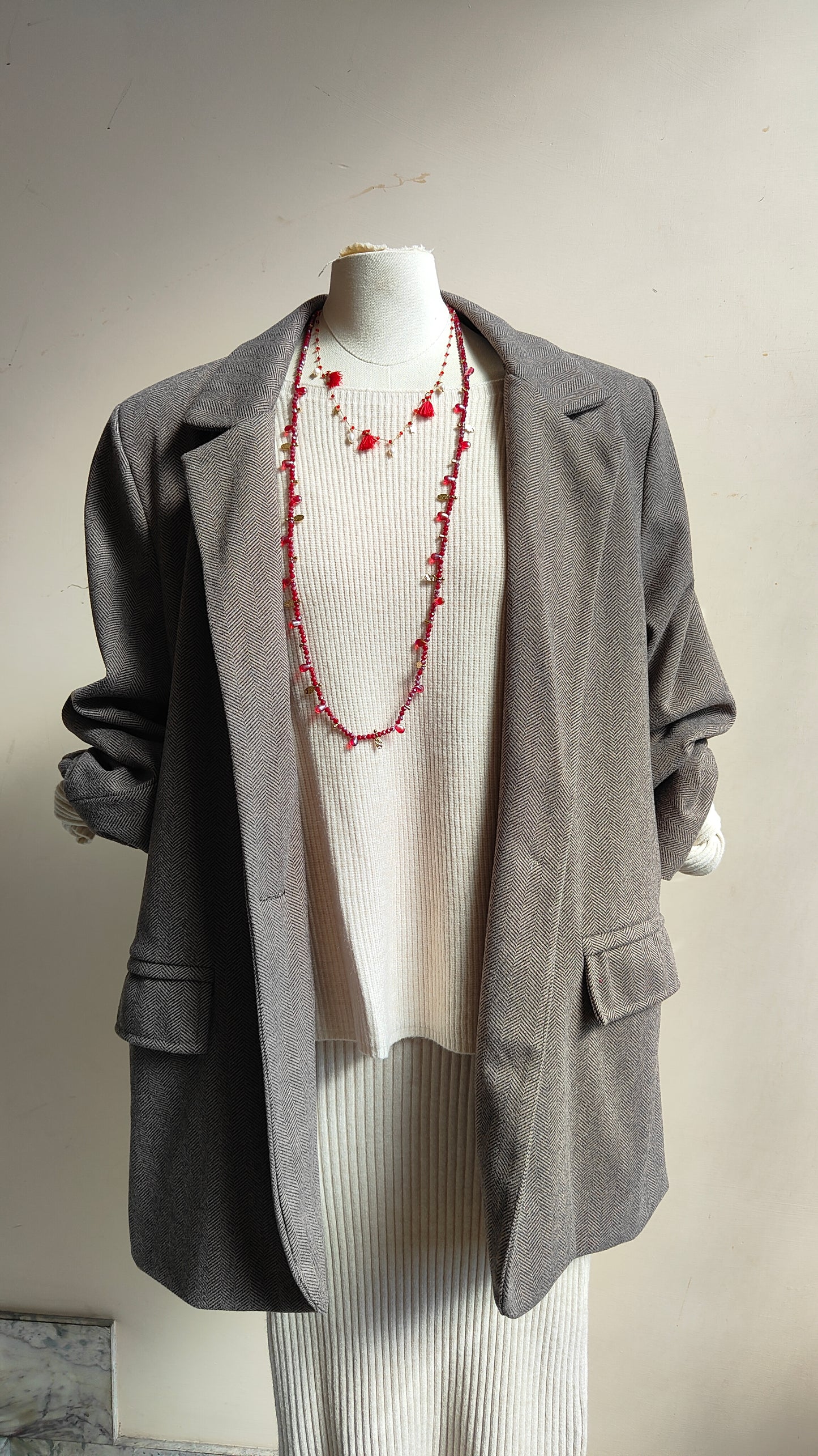 Blazer Ecru