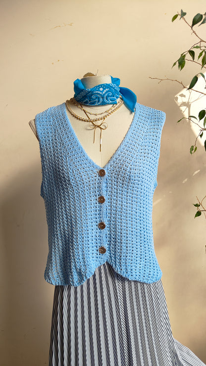 Gilet maglia grosso