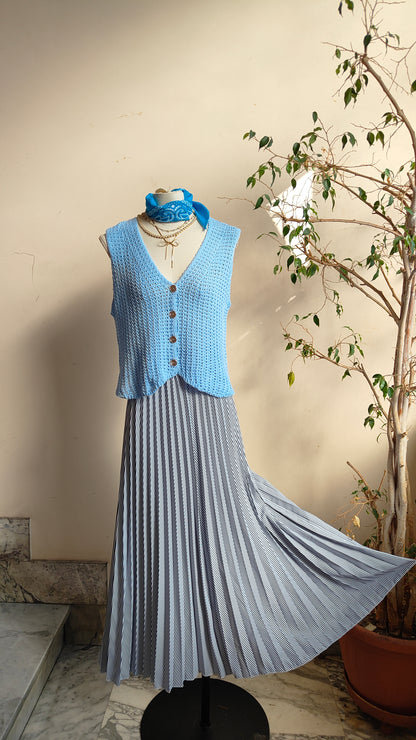 Gilet maglia grosso