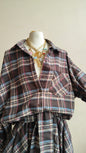 COMPLETO CHECK – CAMICIA & GONNA ASIMMETRICA