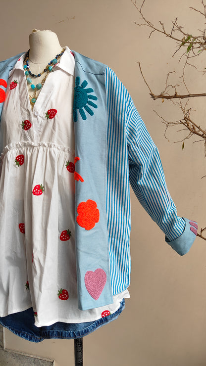 Giacca Boho Denim
