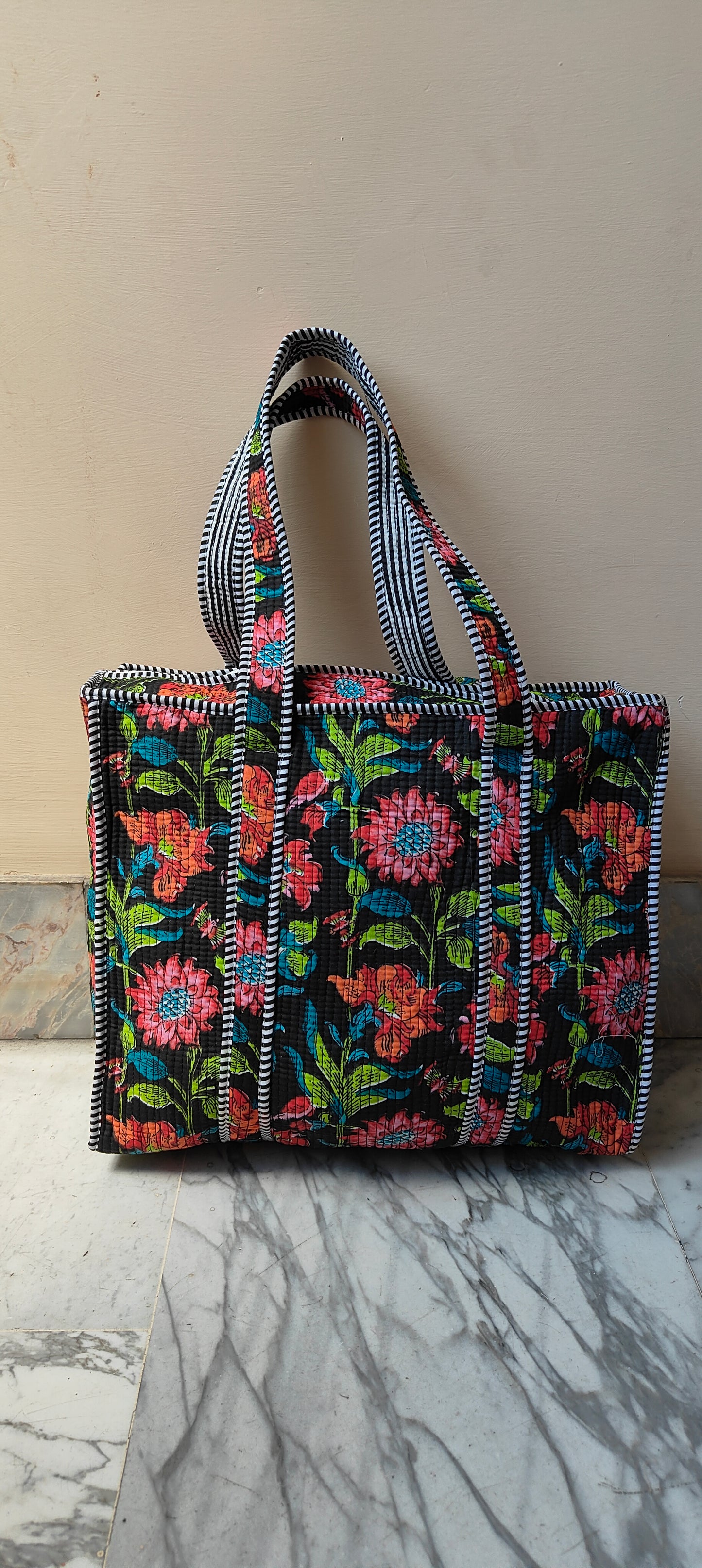 Borsa Trapuntata in Cotone – Maxi