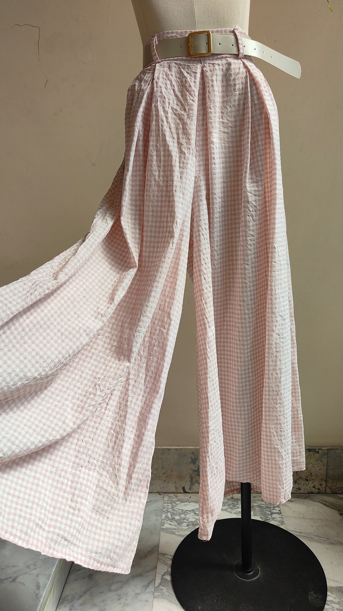 Gonna Pantalone Gingham