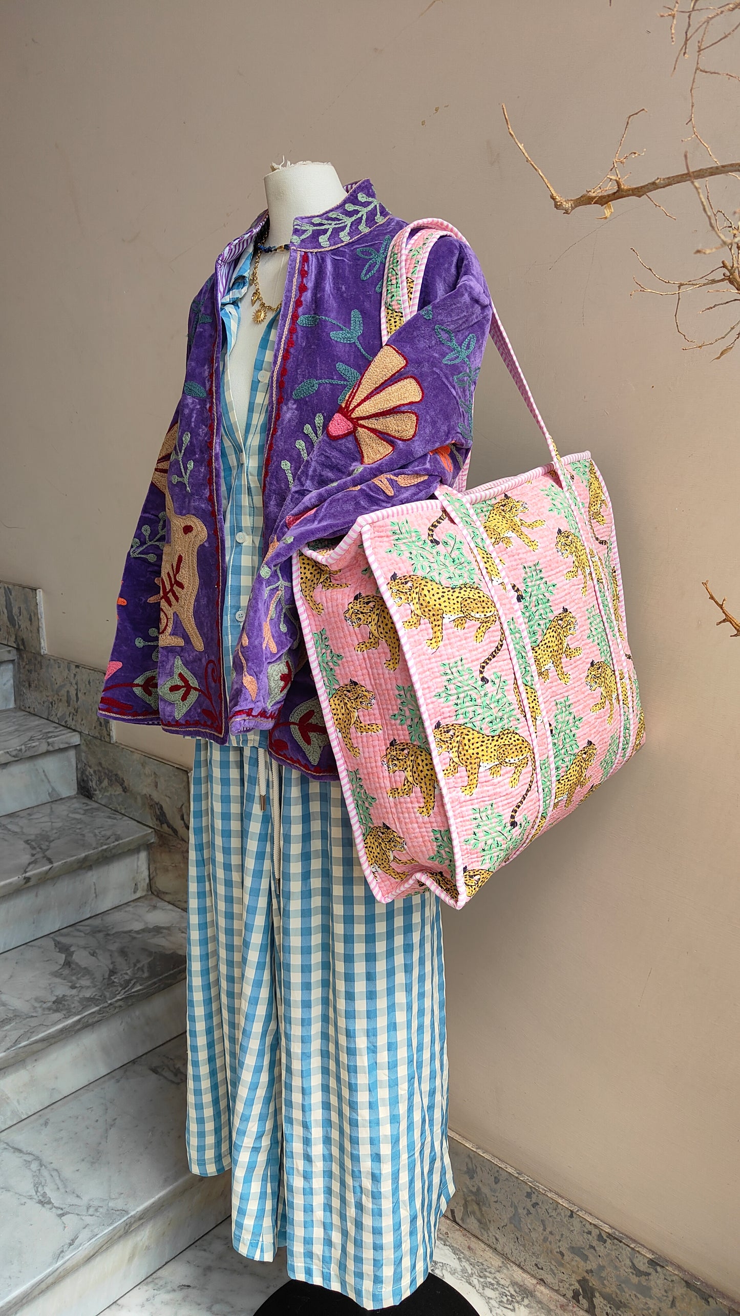 Borsa Trapuntata in Cotone – Maxi