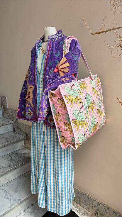 Borsa Trapuntata in Cotone – Maxi