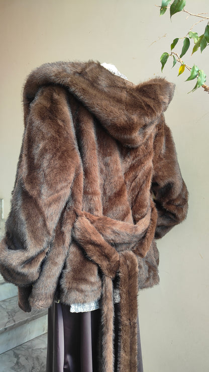 Giacca Moon Light in eco-pelliccia