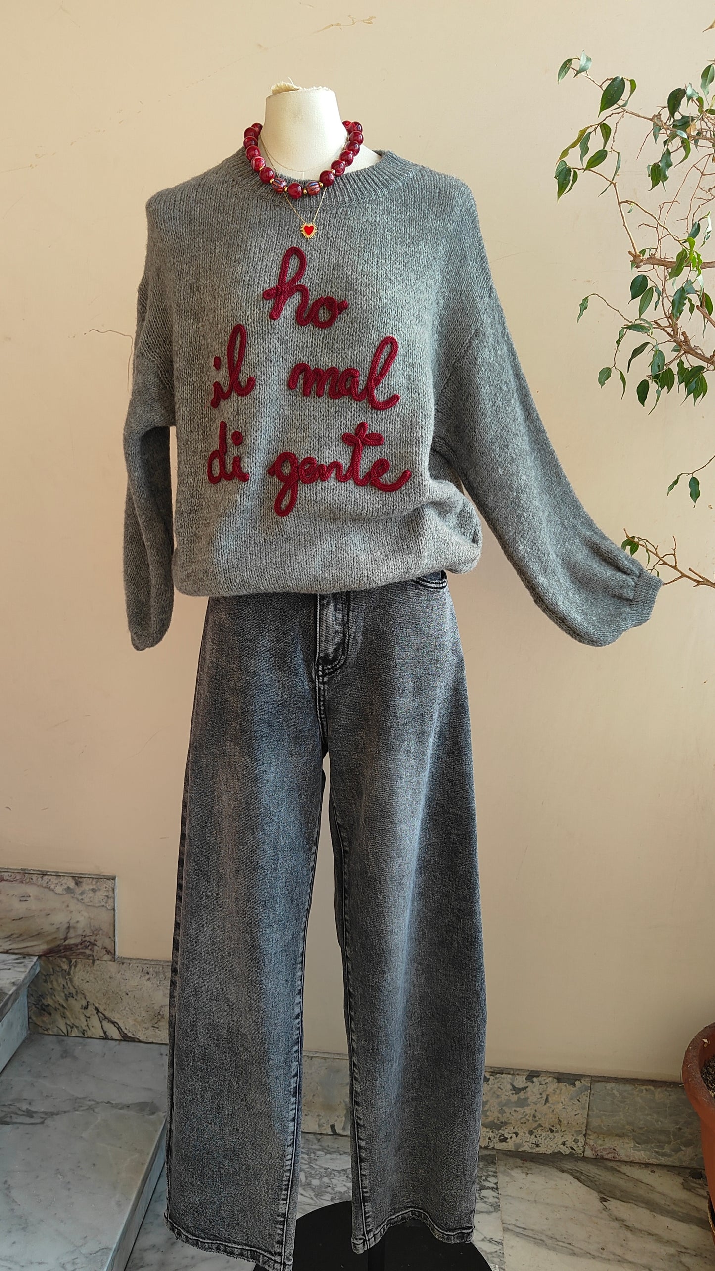 Maglia “Ho il mal di gente”