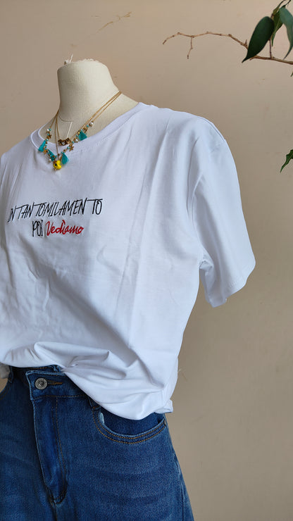 T-shirt Poi Vediamo