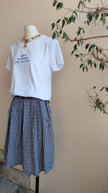 Gonna Pantalone Vichy Romance