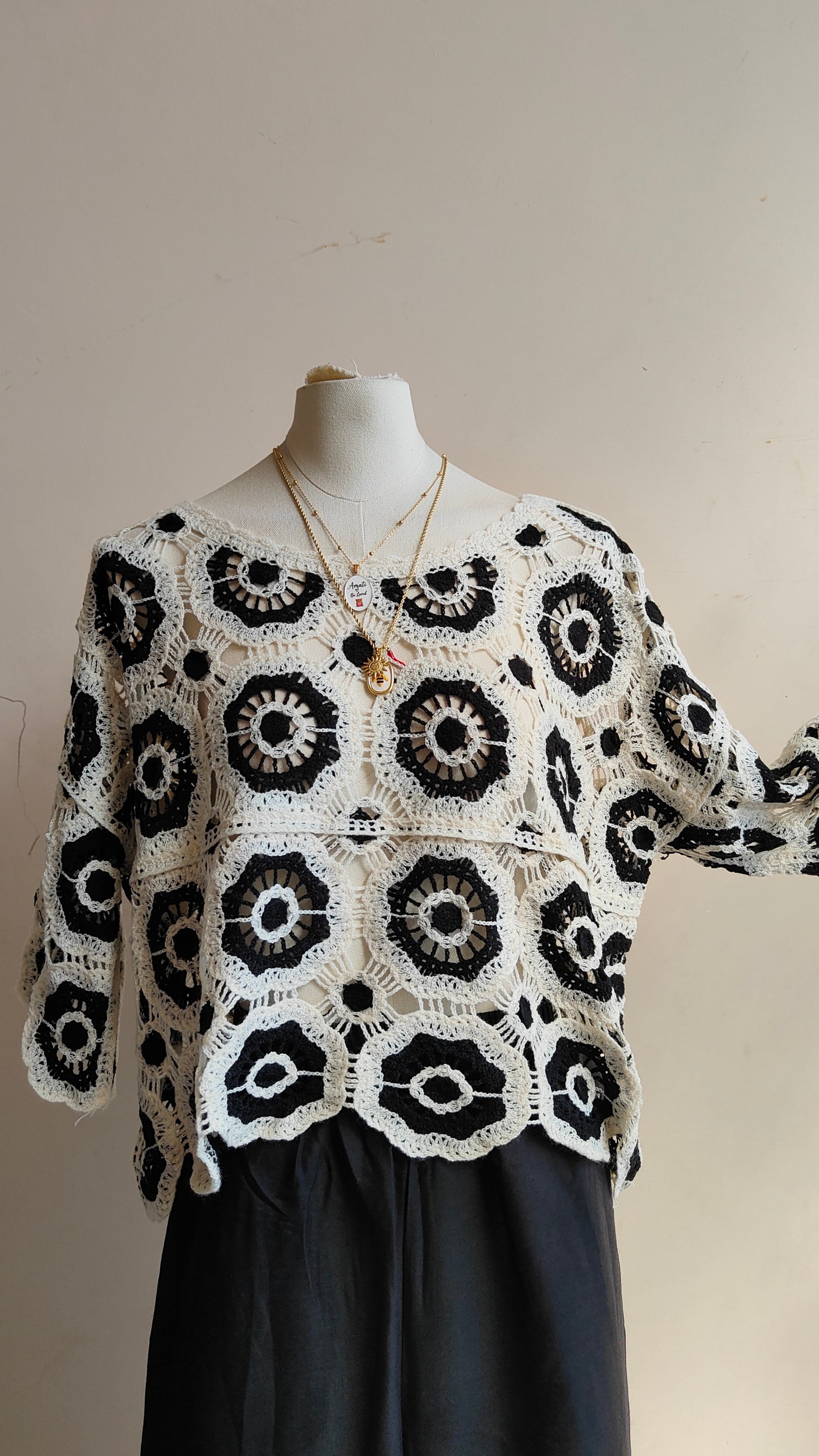 Maglia Crochet Eclipse